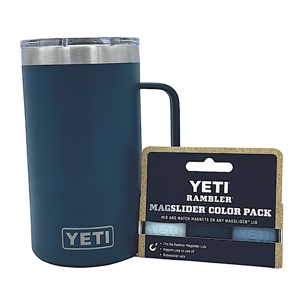 YETI 24oz. MUG W/3PK MATCHING MAGS - AGAVE TEAL